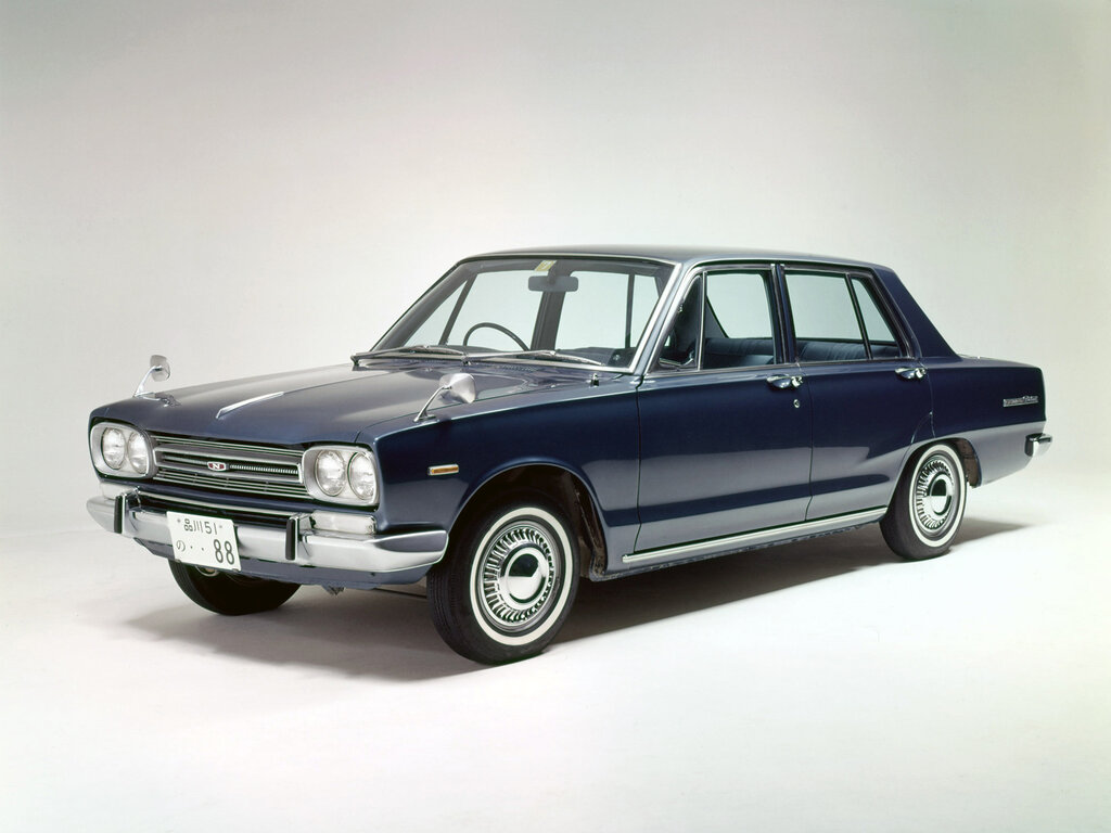 Nissan Skyline (C10, GC10, PC10, PGC10) 3 поколение, седан (08.1968 - 08.1972)